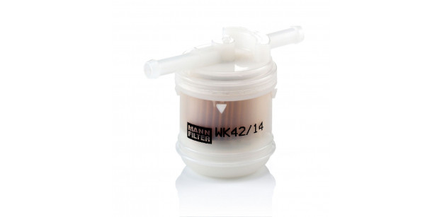 Filtru Combustibil Mann-Filter WK42/14 – Mazda 121/323/626, Asia Motors Rocsta, Subaru Leone