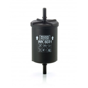 Filtru Combustibil Mann-Filter WK6031 – Peugeot 106/2008/206, Citroën Berlingo/C-Elysee/C2, Fiat 600E/Scudo/Ulysse