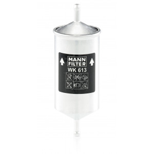 Filtru Combustibil Mann-Filter WK613 – Opel Ascona/Astra/Calibra, Citroën AX/BX/C15, Fiat 132/Argenta/Cinquecento