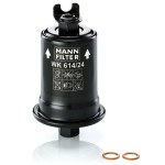Filtru Combustibil Mann-Filter WK614/24x – Toyota Caldina/Camry/Carina, Mitsubishi Colt/Eclipse/Galant, Proton GEN/Persona
