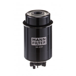 Filtru Combustibil cu Separator Apa Mann-Filter WK 8137 - Case, Case IH, New Holland