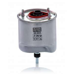 Filtru Combustibil Mann-Filter WK9034 – Peugeot 2008/206+/207, Citroën Berlingo/C-Elysee/C3, DS