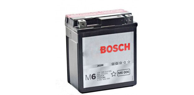Acumulator Bosch M6 AGM 6Ah 50A
