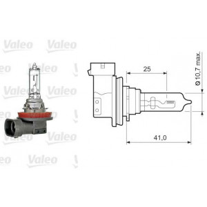 Bec H9 12V 65W PGJ 19-5 Valeo