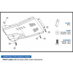 Scut Motor Metalic Dacia Logan