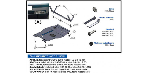 Scut Motor Metalic Seat Leon