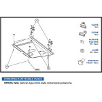 Scut Motor Metalic Toyota Yaris