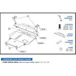 Scut Motor Metalic Ford Fiesta (1.3 1.4 1.6) 08-