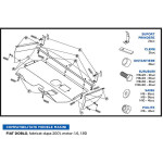 Scut Motor Metalic Fiat Doblo 1.6, 1.9D