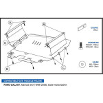 Scut Motor Metalic Ford Galaxy 98'-04' 1.9, 2.0, 2.5 TDI