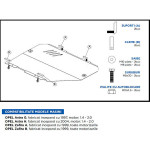 Scut Motor Metalic Opel Astra F