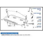 Scut Motor Metalic Vw Golf VI 1.2, 1.4TSI, 1.6TDI