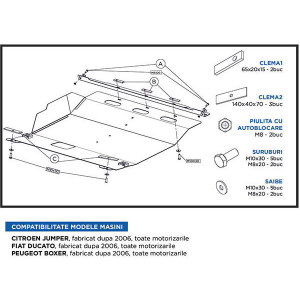 Scut Motor Metalic Fiat Ducato