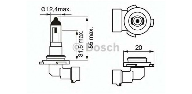 Bec H10 PY20D 42W Pure Light