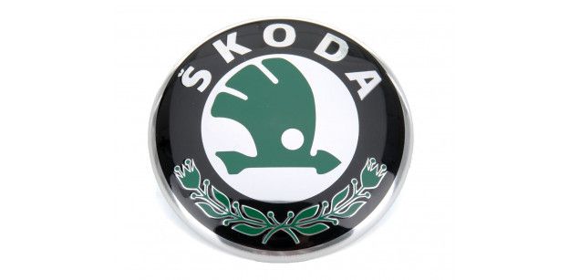 Emblema Skoda Originala 1U0853621CMEL