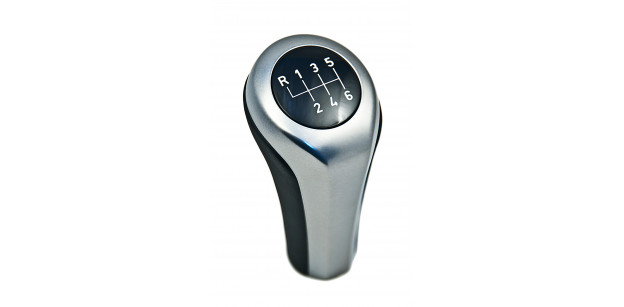 Leather shift knob/6-speed/clasp angular 25117550685