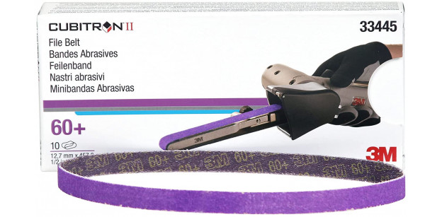 Set 10 Benzi Cubitron II File Belt 3M P60 12.7 x 457.2 mm