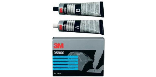 Kit reparatie plastic A+B 3M