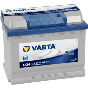 ACUMULATOR VARTA BLUE DYNAMIC 60ah D24 - borna normala
