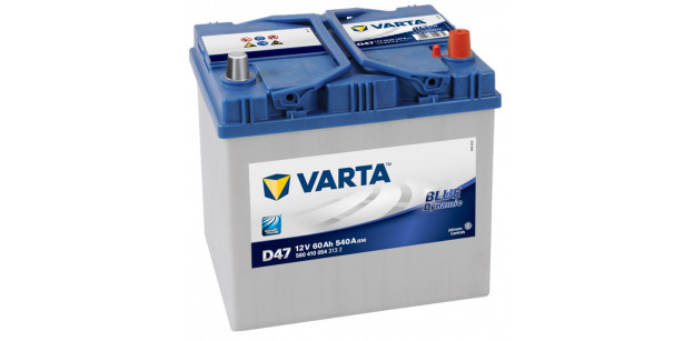 ACUMULATOR VARTA BLUE DYNAMIC 60ah D47 - borna normala