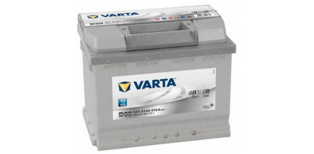 ACUMULATOR VARTA SILVER DYNAMIC 63AH - borna inversa