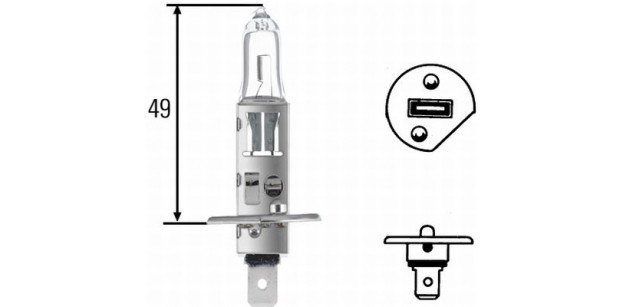 Bec H1 12V 55W P14,5s COOL BLUE Osram