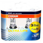 Bec H4 12V 60/55W P43t ULTRA LIFE Osram