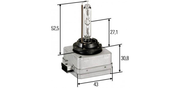 Bec Xenon D1S 12/24V 35W Pk32d-2 Hella