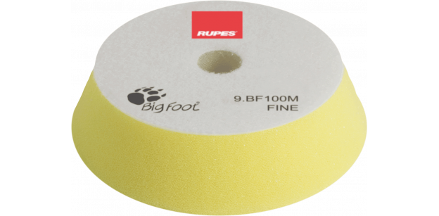 Burete Rupes 100 mm 9.BF100M Galben Mediu Abraziv