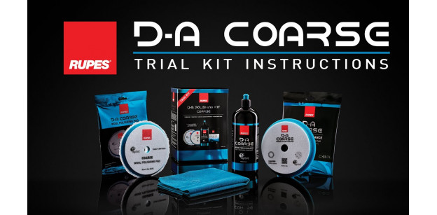 Kit Polish RUPES D-A Coarse Trial Kit 180 mm