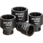 Set tubulare scurte bihexagonale de impact 1/2' 4 buc. HAZET