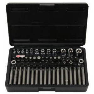 Trusa tubulare TORX® si biti 57 buc. KS TOOLS