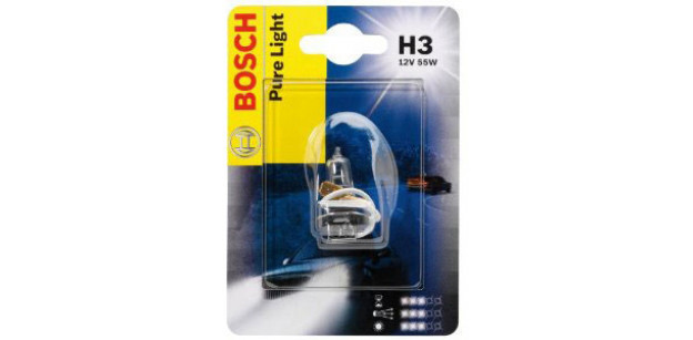 BOSCH Bec H3 12V 55W PK22s (BLISTER)