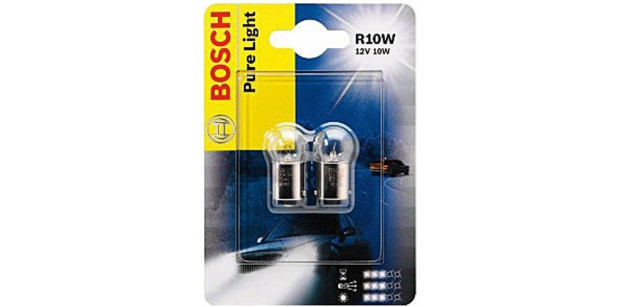 Set de 2 becuri R10W 12V 10W BA15s (BLISTER) BOSCH