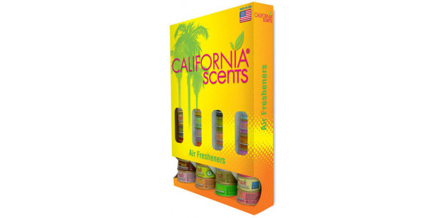 STAND + 48 ODORIZANTE ASORTATE CALIFORNIA SCENTS