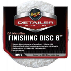 Burete Microfibra Dual Action Meguiars Finishing Disc 150 mm - 2 buc