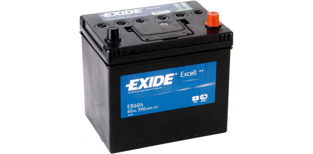 Acumulator EXIDE 60Ah - borna normala