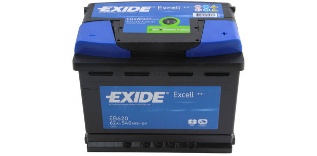 Acumulator EXIDE 62Ah - borna normala