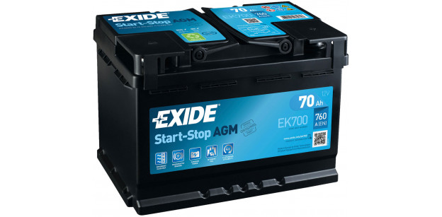 Acumulator EXIDE 70Ah 760