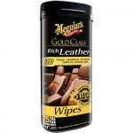 Servetele Piele Meguiars Gold Class Rich Leather Wipes 25 buc