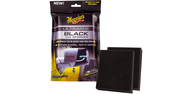 Aplicatori Plastic Exterior Meguiars Ultimate Black Trim Sponges