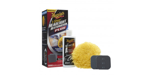 Kit Polish Faruri Meguairs One Step Headlight Restoration Plus