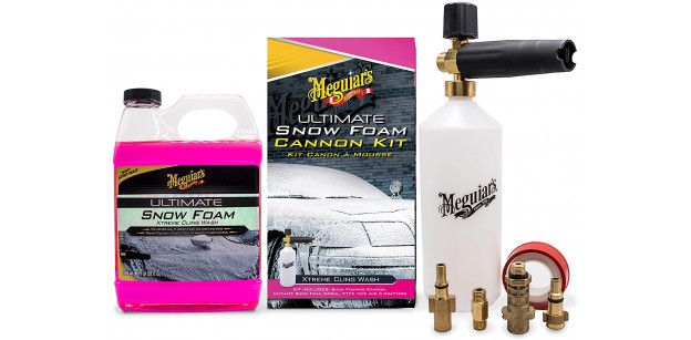 Kit Prespalare Auto Lance si Spuma Meguiars Ultimate Snow Foam Cannon Kit