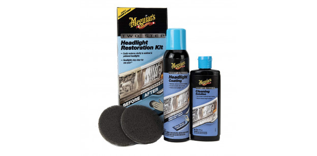 Kit Polish Faruri Meguiars Two Step Headlight Restoration Kit