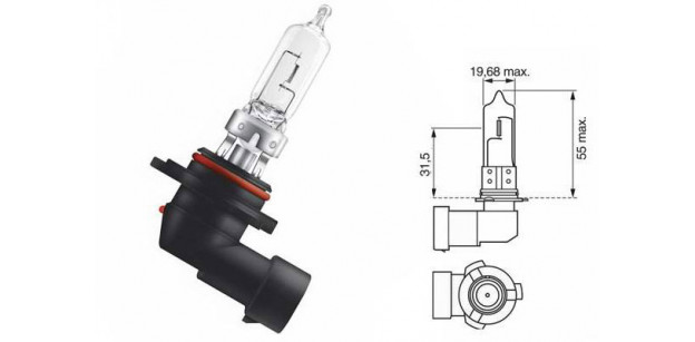 Bec HB3 12V 60W P20d HELLA