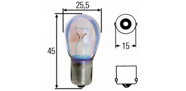 Bec P21W 12V 21W BA15s HELLA