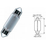 Bec SV8,5 12V 15W 15,5/41mm HELLA