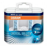 Set de 2 becuri H11 12V 55W PGJ19-2 COOL BLUE INTENSE OSRAM