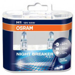 Osram Set De 2 Becuri H1 12V 55W P14,5S Night Breaker Unlimited