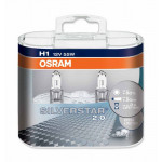 OSRAM Set de 2 becuri H1 12V 55W P14,5s SILVERSTAR